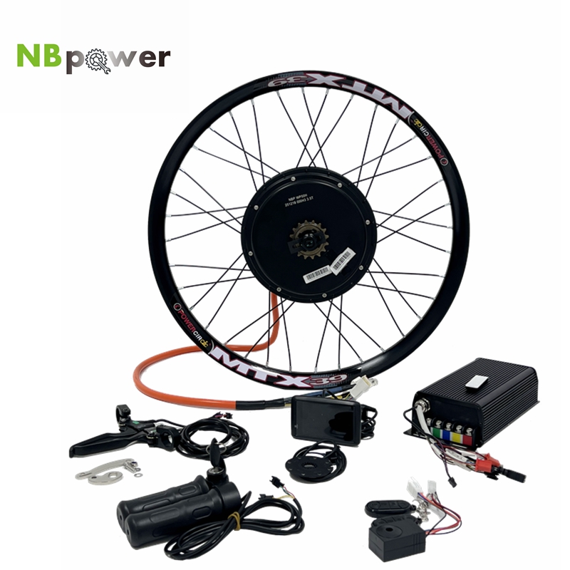 Zestaw do konwersji roweru ele – 72V 5000W Hub Motor Kit recenzja i cena